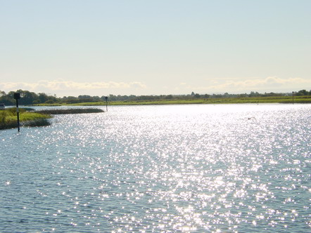 Sometimes it's the interaction between light and water ...