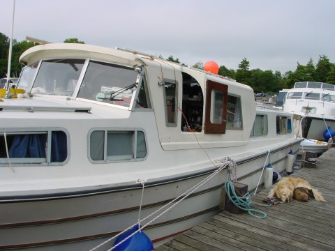carian-at-castle-archdale-01 The harbour at Castle Archdale