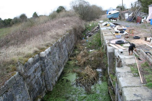 first-lock-on-mountmellick-branch-of-grand-canal-1_resize The first lock on the Mountmellick Line