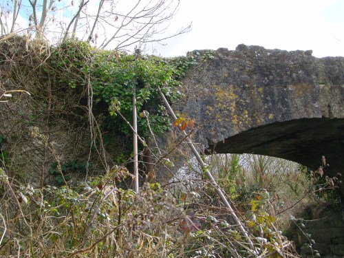 portlaw-rh-gate-support-rod-01 Horse bridge with supports for lock gate