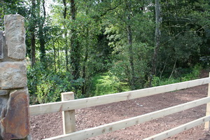 ... with what might just possibly be a trace of the canal