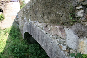 Looking along the bridge