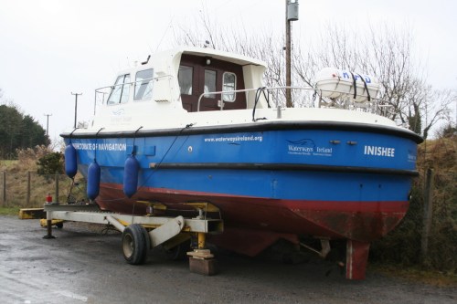 Inishee out of the water at Shannon Sailing 1_resize