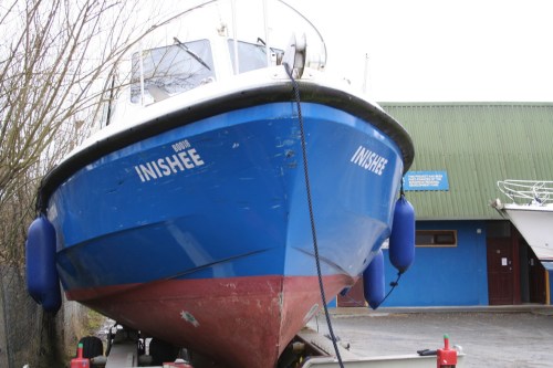 Inishee out of the water at Shannon Sailing 6_resize