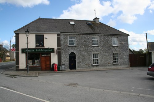 The south-west corner: one of two buildings (this oen had music coming from the roof)
