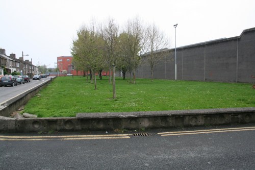 Looking north from halfway up