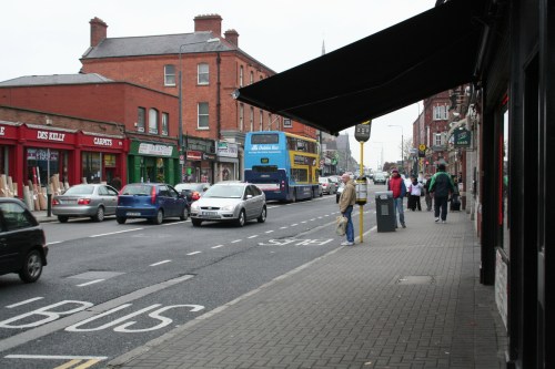 Looking west to Doyles Corner