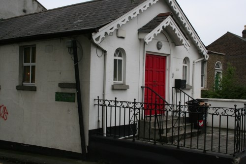 The north-east corner of the bridge