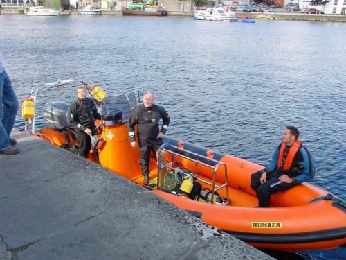 Athlone SubAqua Club's RIB
