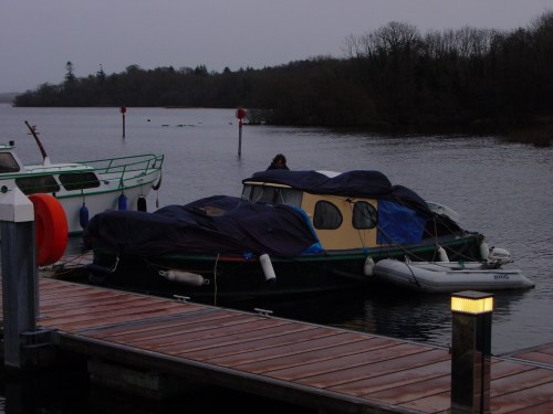 Garrykennedy liveaboard December 2008 2_resize External insulation at Garrykennedy