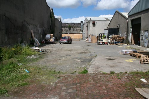 i-think-this-was-the-middle-harbour-filled-1960-looking-to-inner-harbour-with-no-trace-r-of-inwards-and-sugar-stores_resize Looking from the southern end of the eastern yard