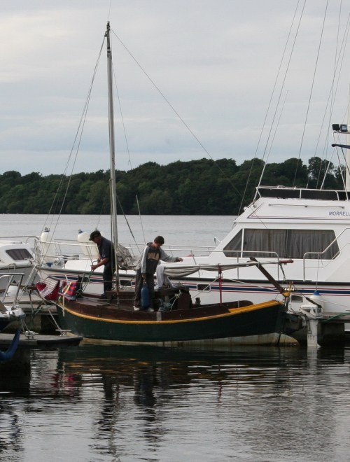 Interesting boat in Dromineer