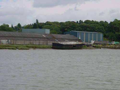 Old pontoon 01_resize Pontoons like this were used in Waterford because it's so muddy along the quays