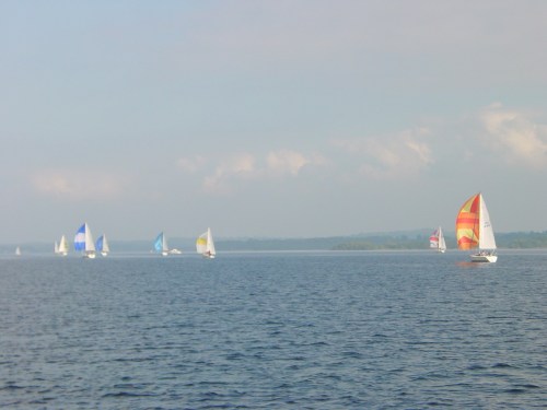Sailing on Lough Derg