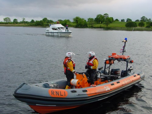 RNLI's Dromineer boat at Rossmore