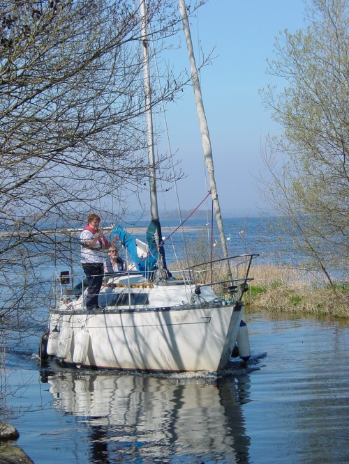 Returning to harbour