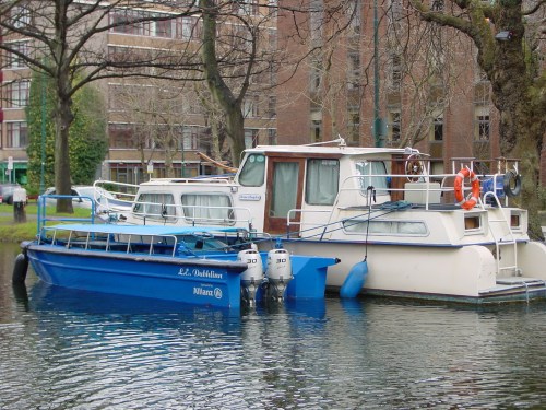 The Dublin tank_resize The IWAI workboat's twin 30hp Honda outboards