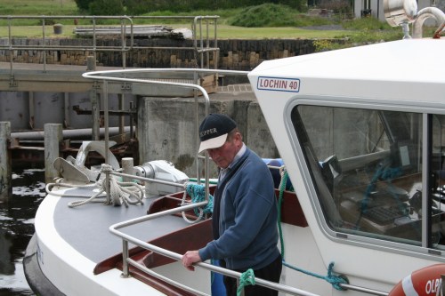 Skipper and former Shannon pilot Ger Griffin