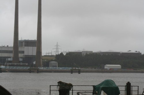 Great Island power station 02_resize Looking north-east from Cheekpoint to Great Island power station