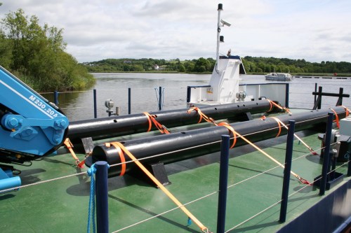 Inis Cealtra at Portumna 14_resize Ratchet straps and tie-down points