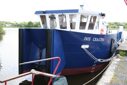 Inis Cealtra at Portumna 34_resize Port side from forward