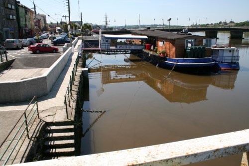 New Ross near Galley 2_resize Looking from the old bridge to the new