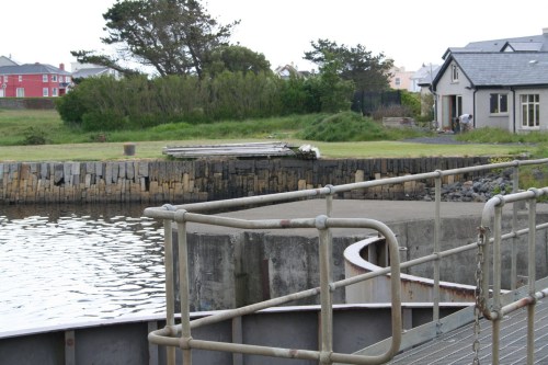 The quay near the lock