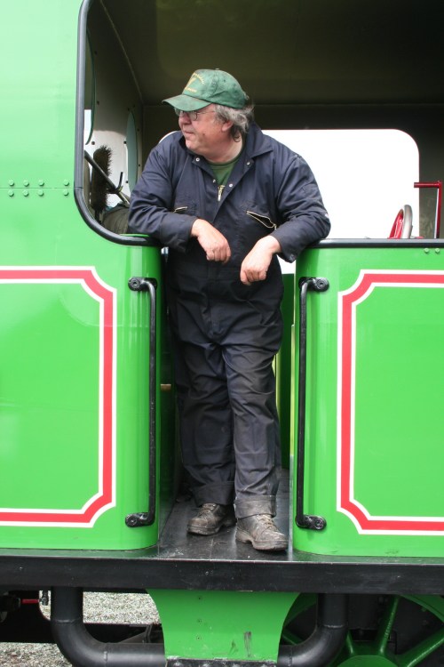 Richard Gair_resize Richard Gair in the cab