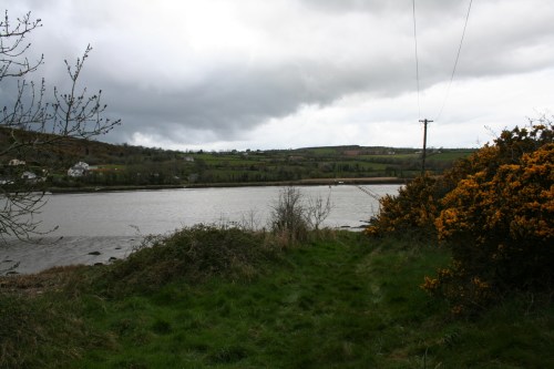 Rough path to location of old ferry plus navigation light 01_resize 1403 The path to the Ballinlaw ferry