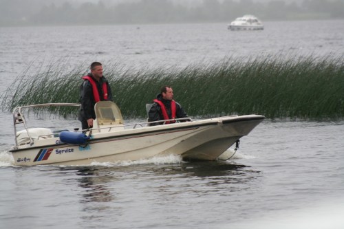 03 CarrickCraft dory enters Dromod to get something bigger_resize Thr dory returns to Dromod for reinforcements