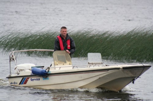 09 CarrickCraft dory enters Dromod after rescue_resize The dory returns to Dromod