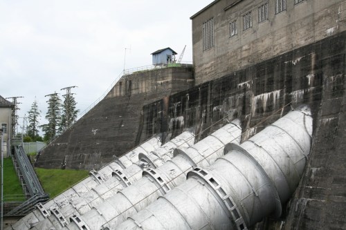 The penstocks