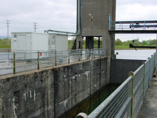 Turbine-side bank of upper chamber (2007)