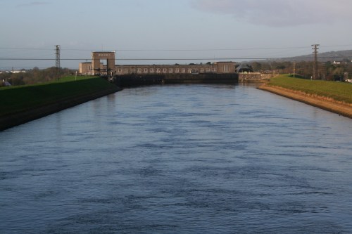 The power station seen from Blackwater Bridge