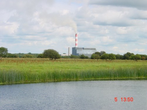 Shannonbridge power station fm Suck_resize Shannonbridge from the River Suck (2001)