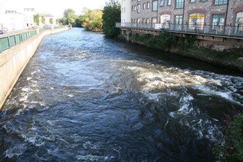 The current past the Old Quay (September 2008)