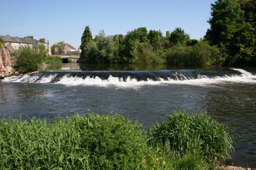 The Suir Island weir (2009)