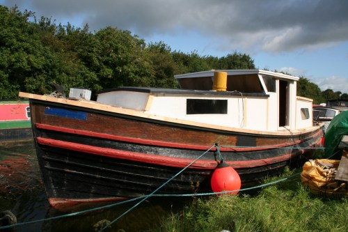Yorkshire coble 1_resize The owner tells me that this is a Yorkshire coble, which he is converting