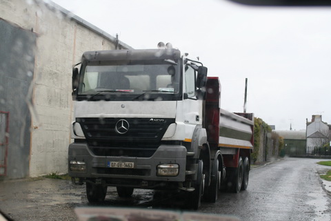 Big truck at Shannon Harbour
