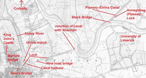 Limerick to Plassey