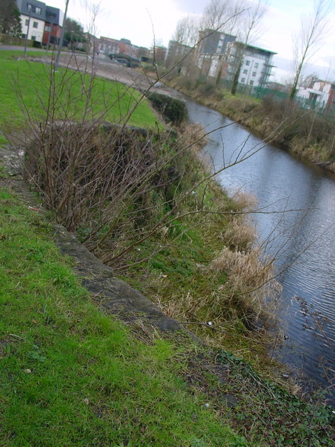 The turning point, which would have to be dredged