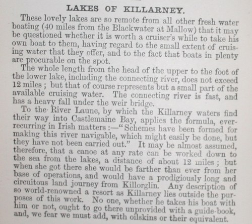Prothero on the Lakes of Killarney