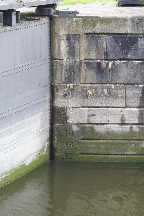 Depth markings below upper east gate_resize