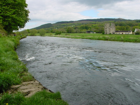 Kincor Castle below Sir Thomas's Bridge at Ferryhouse
