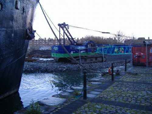 extending in to the basin (Paul Quinn)