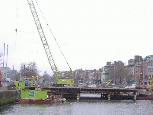 from butt bridge looking west