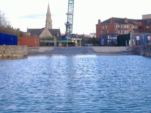 The new slipway completed