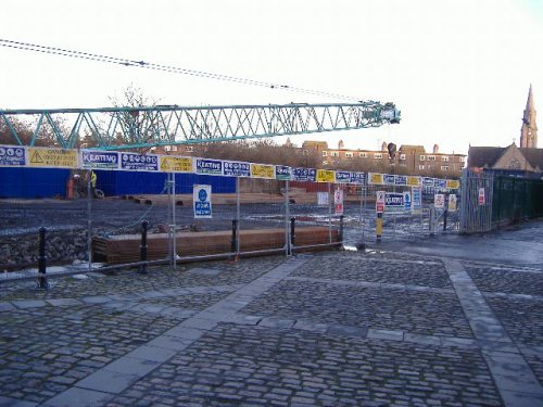 looking towards where the large graving dock used to be (Paul Quinn)