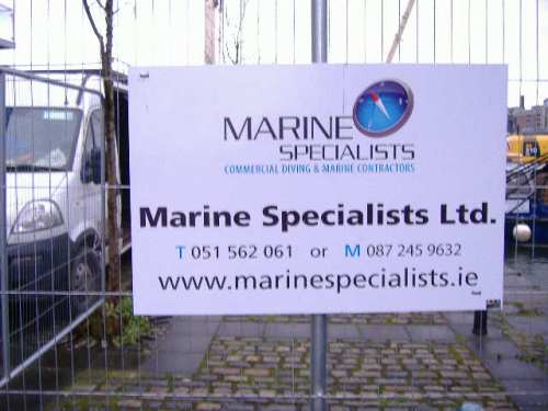 Marine Specialists sign (Paul Quinn)
