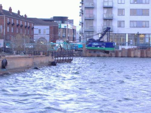 piling from the sea lock (Paul Quinn)